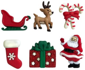 Christmas Eve Buttons Galore Theme Buttons