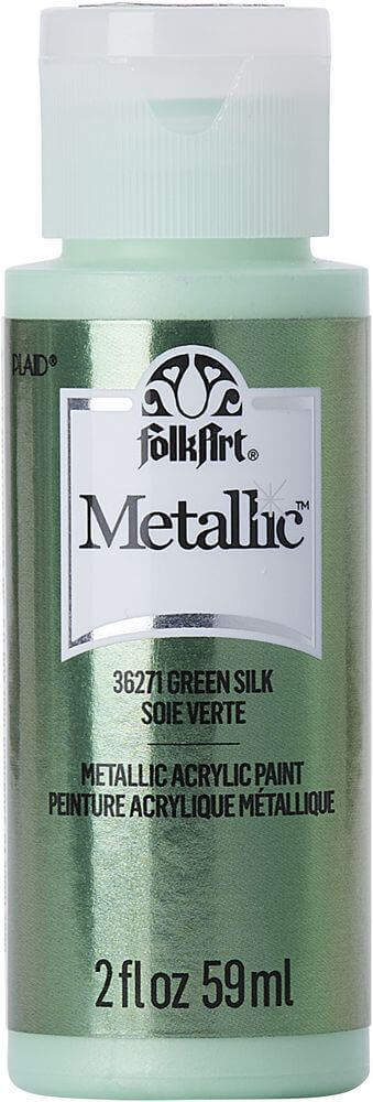 Green Silk-Shimmering Metallic
