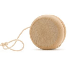 Unfinished Wood Yoyo with Parts