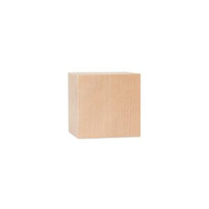 1″ Wood Cube 1" Wood Cube
