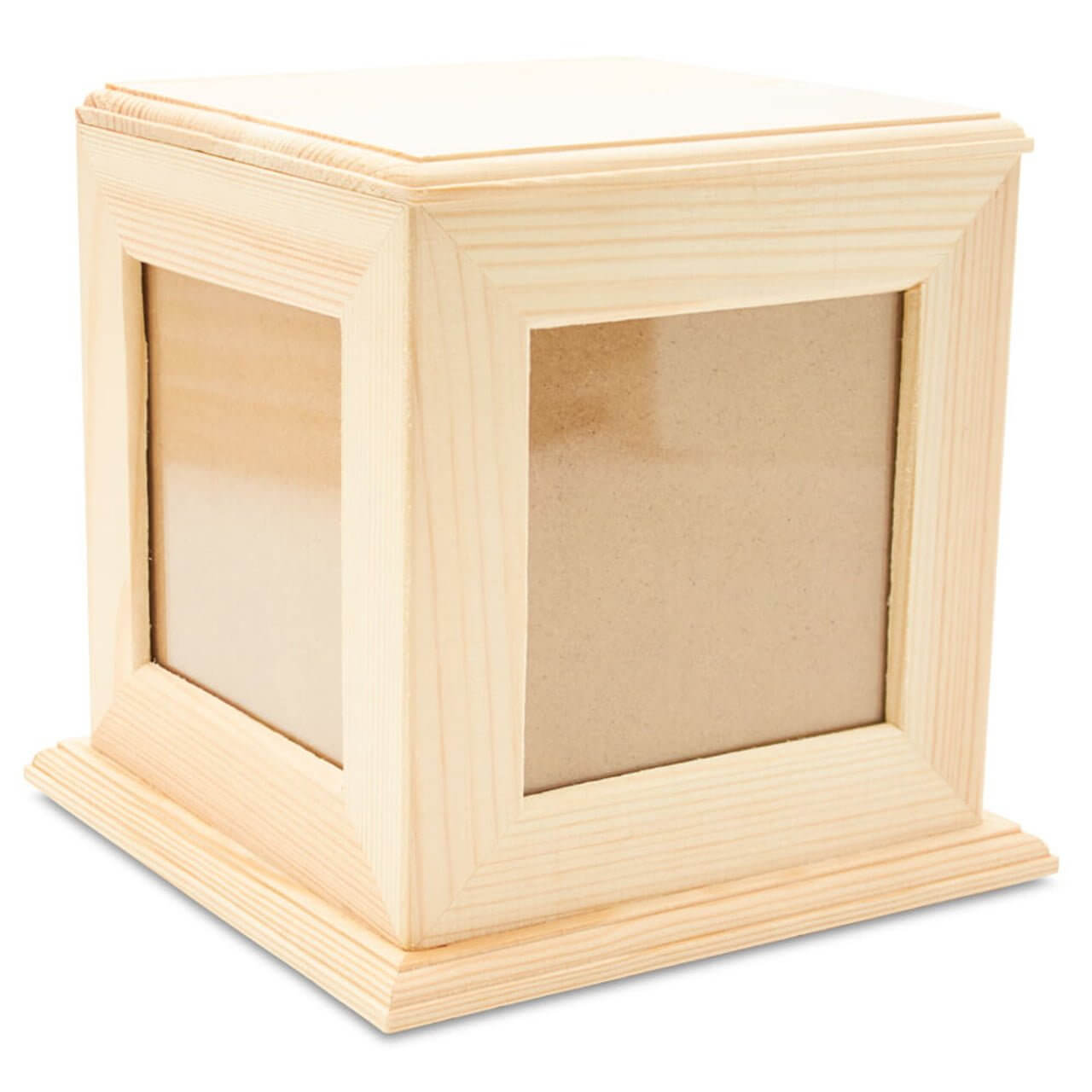 5 5/8″ Wood Photo Cube