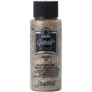 Gold - FolkArt Glitterific Fine Glitter Paint 2oz