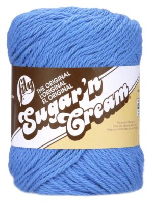 Blueberry - Solids - Lily Sugar'n Cream Yarn