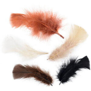 Turkey Plumage Feathers .5oz-Earthtones Turkey Plumage Feathers .5oz-Earthtones