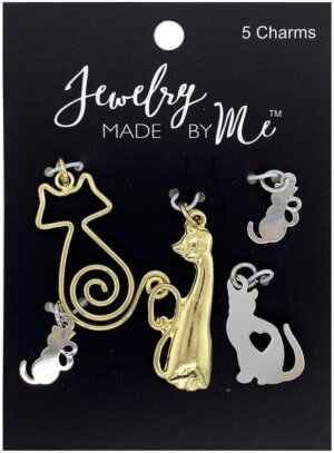 Charms 5/Pkg-Cat
