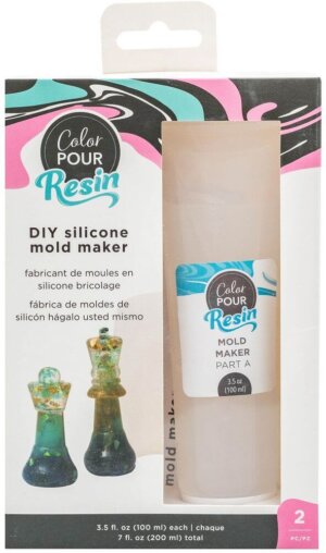 American Crafts Color Pour Resin Silicone Mold Maker-