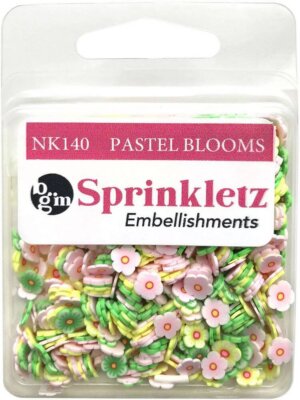 Spring Blooms Sprinkletz Embellishments 12g Buttons Galore