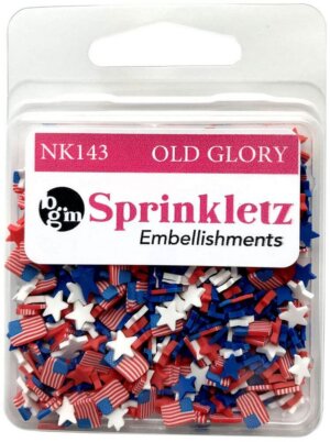 Old Glory - Sprinkletz Embellishments 12g Buttons Galore