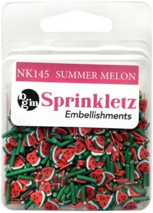 Summer Melon – Sprinkletz Embellishments 12g Buttons Galore Summer Melon - Sprinkletz Embellishments 12g Buttons Galore