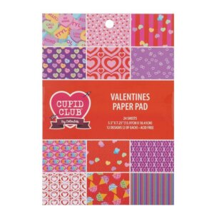 Colorbok Cupid Club Paper Pad 7.5"X5.5"-Valentines