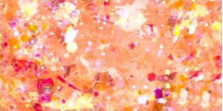 Neon Tangerine FolkArt Glitterific Neon Glitter Paint 2oz