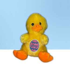 Yellow Duckling with Egg Custom Name Yellow Duckling with Egg Custom Name