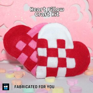 Valentines Heart Pillow Craft Kit
