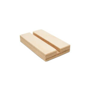 3" Wooden Cutout Stand for 1/4" Thick Cutouts