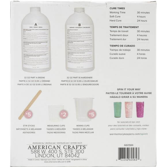 We R Memory Keepers Spin It Epoxy Kit-