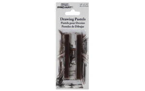 Pro Art Drawing Pastels 2pc Black