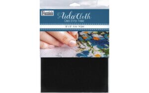 EBL Aida Cloth 14ct 30x36" Black