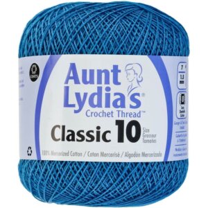 Blue Hawaii-Aunt Lydia's Classic Crochet Thread Size 10