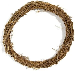 12" Grapevine Wreath Form Ring