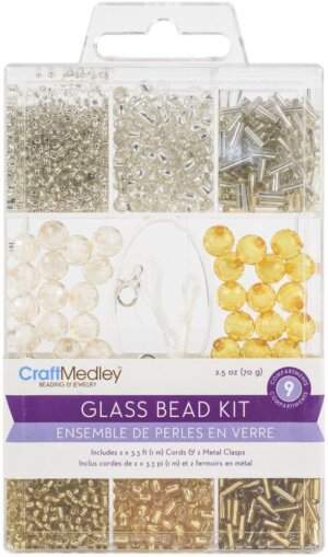 Glass Bead Kit 90g-Metallique