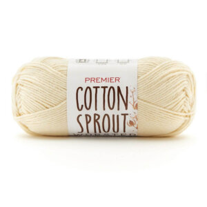 Cream - Cotton Sprout Worsted Solid Premier Yarns