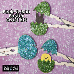 Peek-a-boo Easter Craft kit