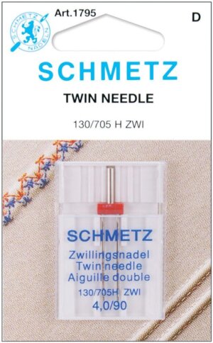 Schmetz Twin Machine Needle-Size 4.0/90 1/Pkg