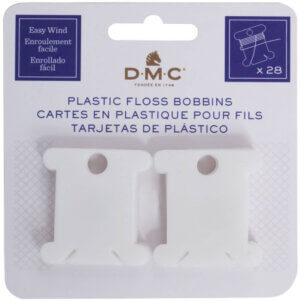 Floss Bobbins Plastic 28pc