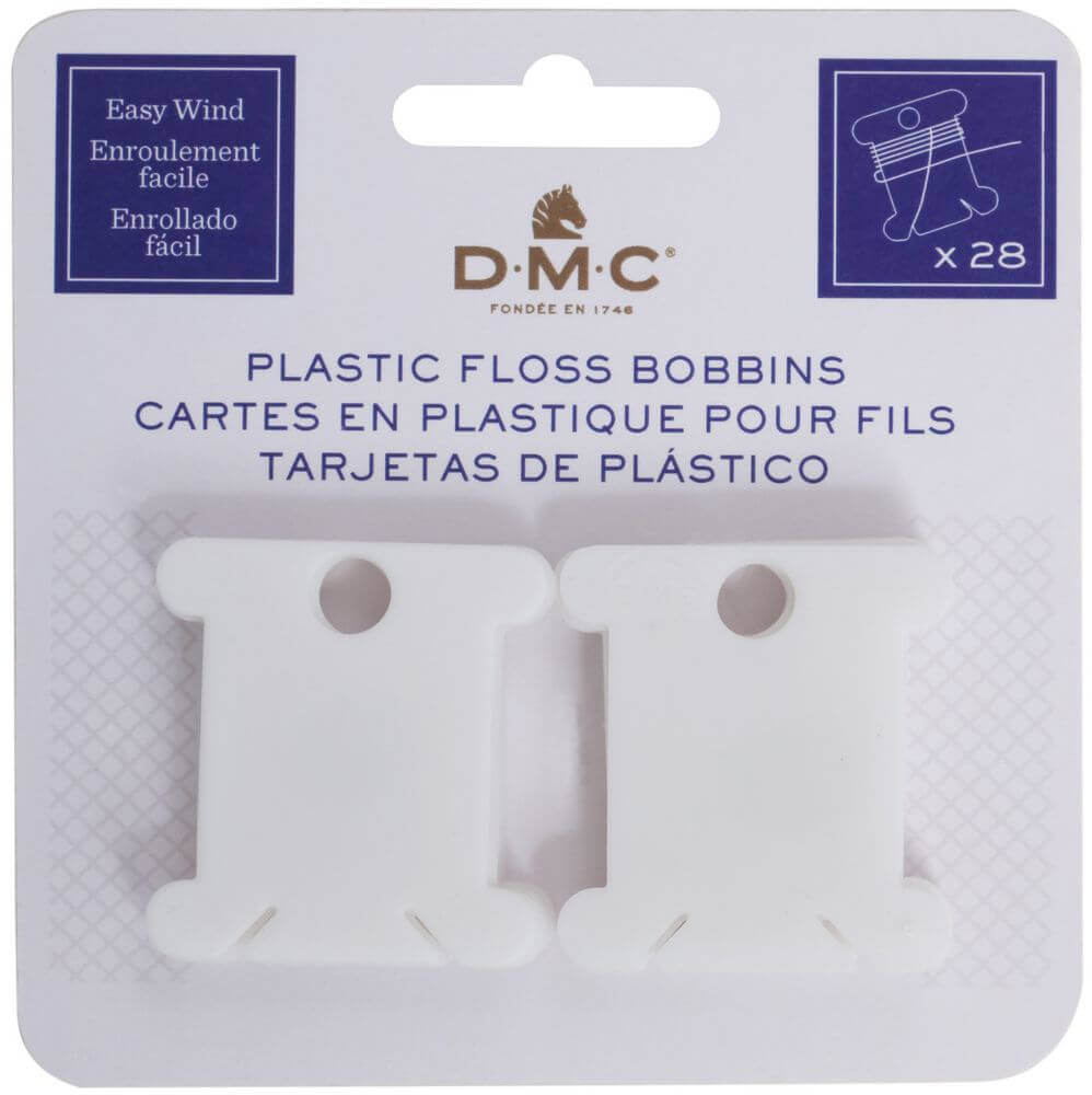 Floss Bobbins Plastic 28pc Floss Bobbins Plastic 28pc
