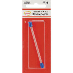 Colonial Needle Twisted Wire Beading Needles-Size 10 5/Pkg