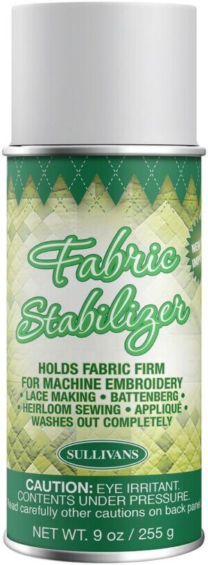 Sullivans Fabric Stabilizer Spray-9oz
