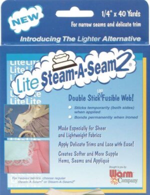 Warm Company Lite Steam-A-Seam 2 Fusible Web-.25"X40yd