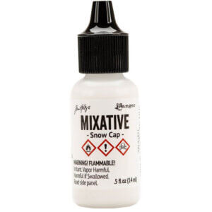 Snow Cap Metallic Mixative - Alcohol Ink Tim Holtz