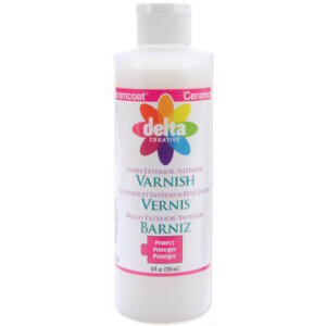 Ceramcoat Protect Exterior/Interior Varnish-8oz Gloss