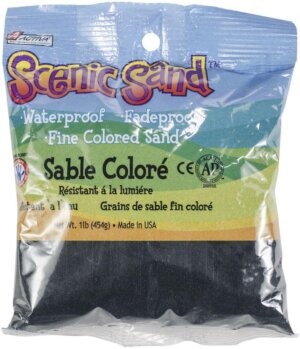 Scenic Sand 1lb-Deep Black