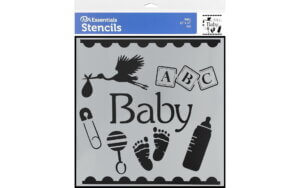 PA Ess Stencil 12x12 Baby