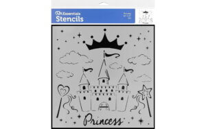 PA Ess Stencil 12x12 Princess