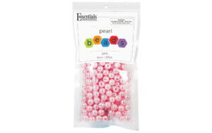 EBL Pearls Plastic 8mm Pink 200pc