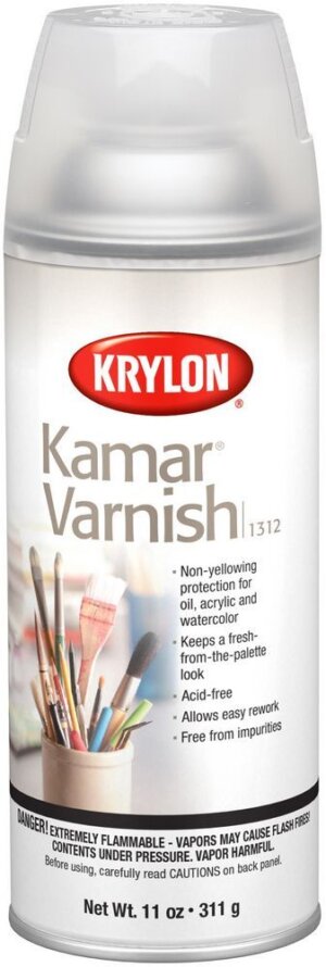 Kamar Varnish Aerosol Spray 11oz-