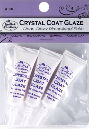 Quilled Creations Crystal Coat Glaze 3/Pkg-