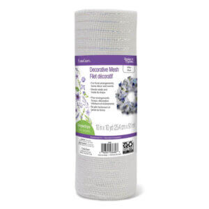 FloraCraft Decorative Mesh-10"x10yd
