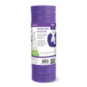 FloraCraft Decorative Mesh-10"x10yd
