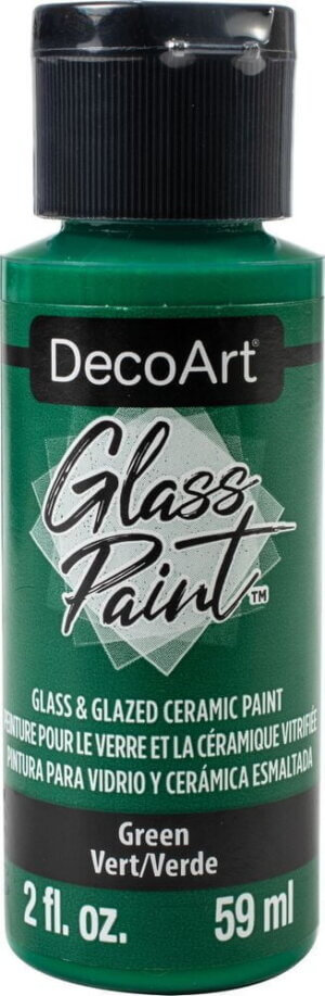 Green - DecoArt Glass Paint 2oz