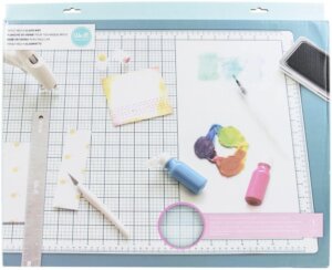 We R Memory Craft Surfaces Glass Cutting Mat 18"X24"-Hang Tab Package
