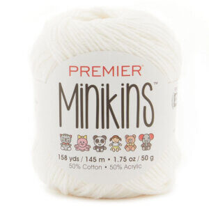 White - Premier Minikins Yarn
