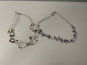 Wire Necklace Crocheted and Beaded Jewelry Class