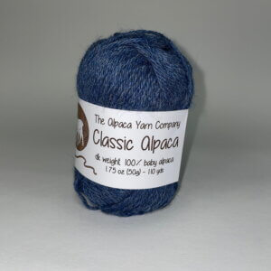 Cowboy Blue 100% Alpaca Classic #1603 Yarn