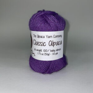 Ozark Purple 100% Alpaca Classic #1800 Yarn