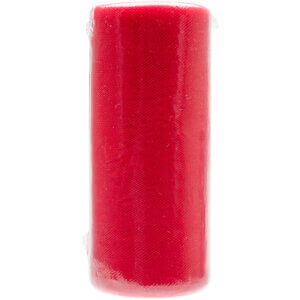 Falk Tulle 6"X25yd Spool-Red