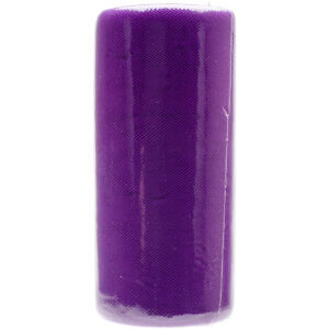 Falk Tulle 6"X25yd Spool-Purple